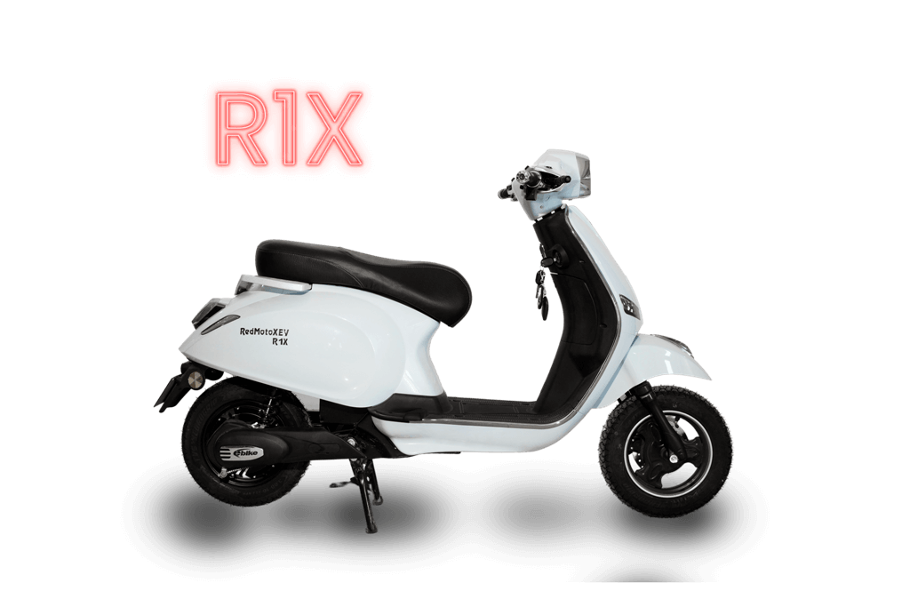 Red XEV R1X electric scooter
