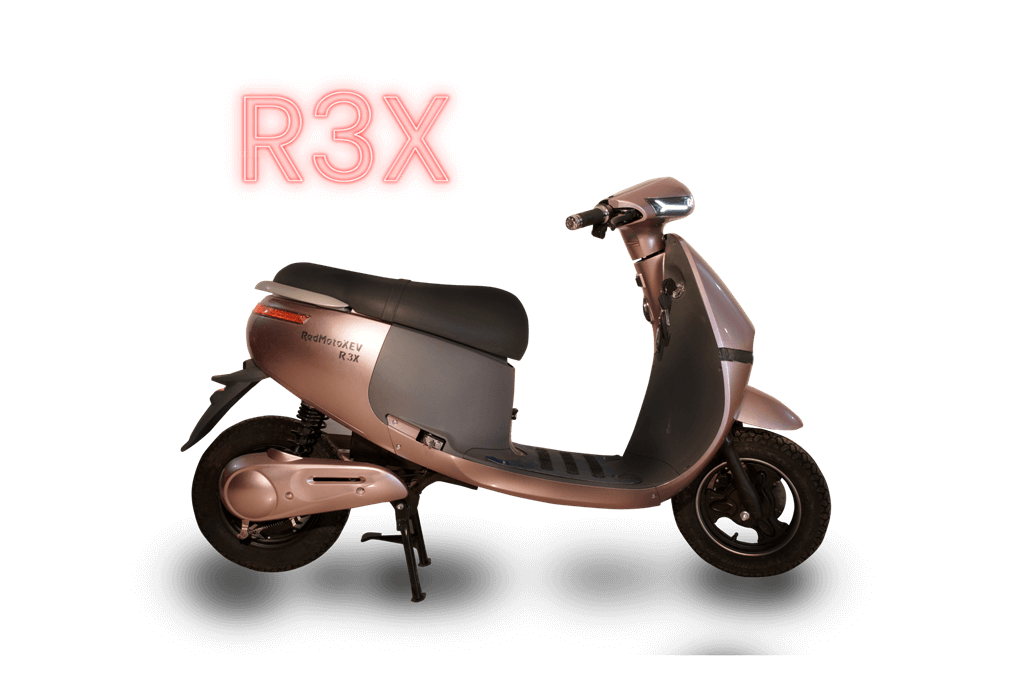 Red XEV R3X electric scooter